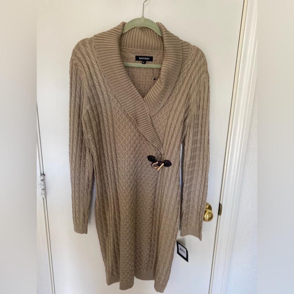 Ellen Tracy Sweater Dress